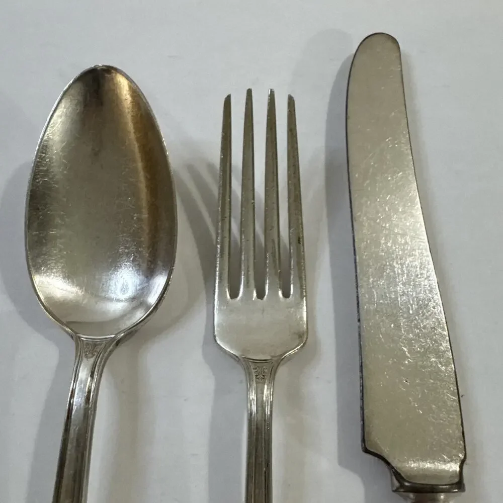 Vintage Holmes and Edwards Inlaid Flatware - Partial Setting - Century Pattern